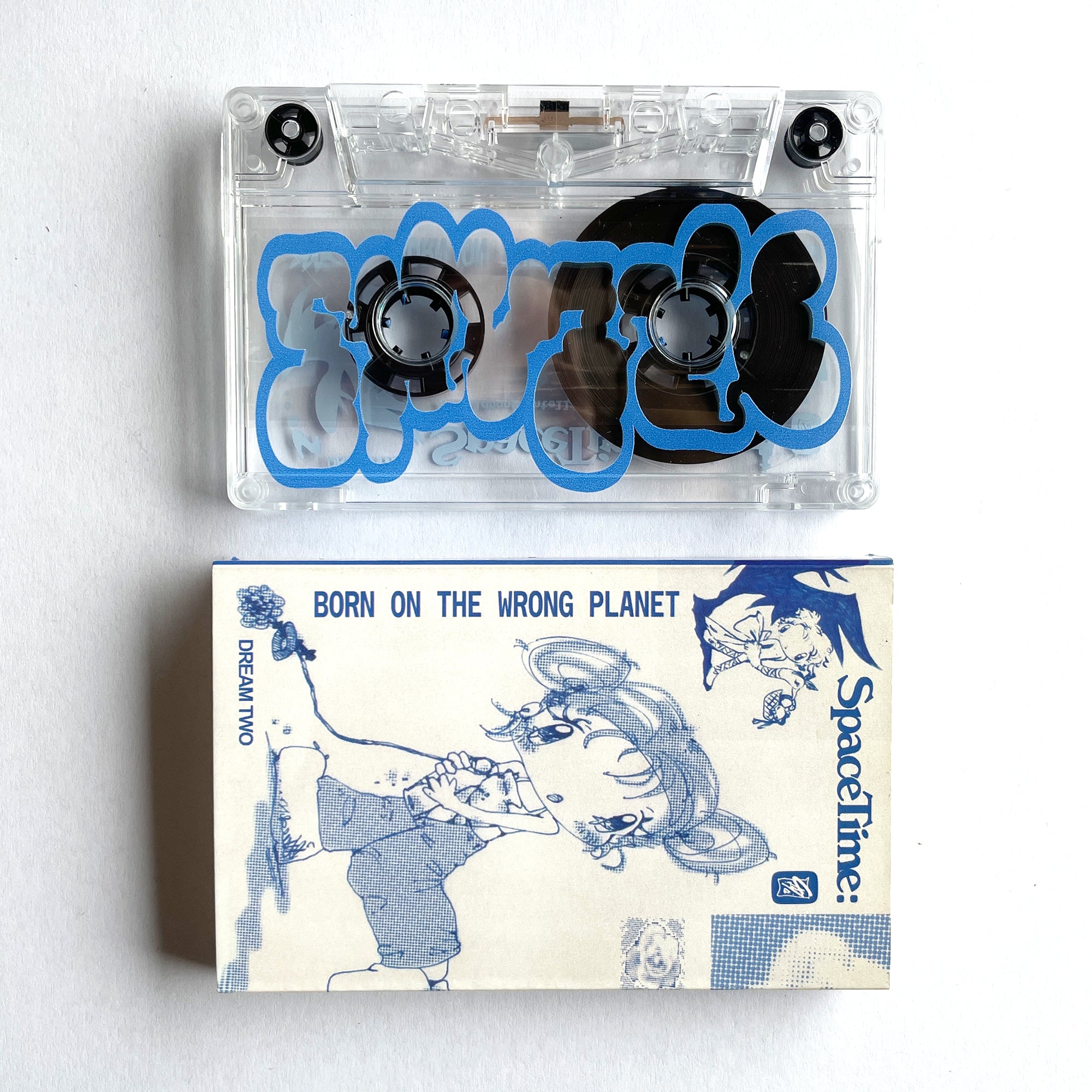 SpaceTime - "Born On The Wrong Planet" / Cassette Tape